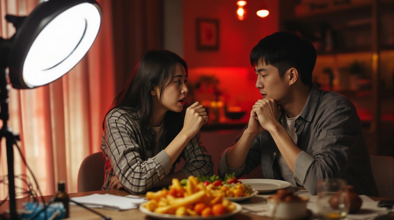 某位当红明星虚假恋情曝光引发吃瓜风暴，娱乐圈的炒作真相令人震惊